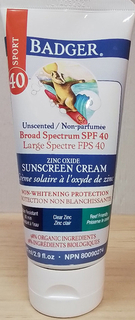 Badger - Sport Sunscreen SPF 40 - Unscented